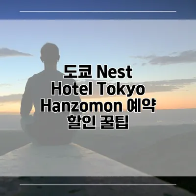 도쿄 Nest Hotel Tokyo Hanzomon 예약 할인 꿀팁
