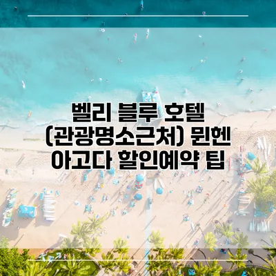 벨리 블루 호텔 (관광명소근처) 뮌헨 아고다 할인예약 팁