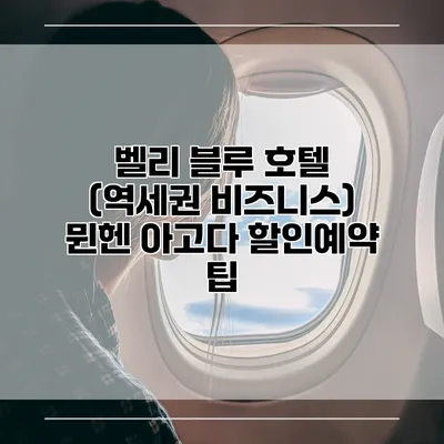 벨리 블루 호텔 (역세권 비즈니스) 뮌헨 아고다 할인예약 팁