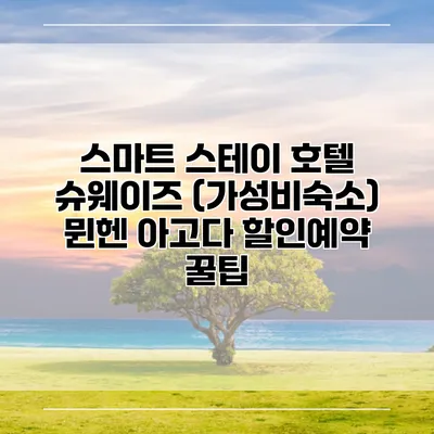 스마트 스테이 호텔 슈웨이즈 (가성비숙소) 뮌헨 아고다 할인예약 꿀팁