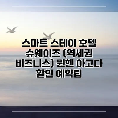 스마트 스테이 호텔 슈웨이즈 (역세권 비즈니스) 뮌헨 아고다 할인 예약팁
